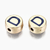 Alloy Enamel Beads ENAM-S122-029D-RS-2