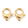 Brass Lobster Claw Clasps KK-D065-02G-2