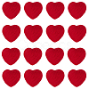 Heart Handmade Wool Felt Ornament Accessories DIY-CY0003-12A-7