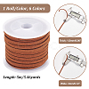 6 Rolls 6 Colors Faux Suede Cord LW-PH0002-27A-2
