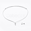 Adjustable Korean Waxed Polyester Cord Necklace Making Sets AJEW-JB00510-2