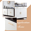 Zinc Alloy Bar Cabinet Door Knobs FIND-WH0097-18G-7