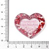 Valentine's Day Printed Opaque Acrylic Pendants FIND-D283-11I-3