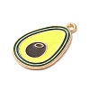 Alloy Enamel Pendants ENAM-E064-25KCG-06-2