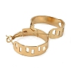 304 Stainless Steel Hoop Earrings EJEW-K278-06A-G-2