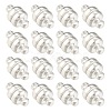 Brass Magnetic Clasps with Loops X-KK-H361-S-3
