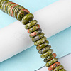 Natural Unakite Beads Strands G-F743-06D-2
