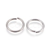 Tarnish Resistant 304 Stainless Steel Saw Cut Open Jump Rings STAS-P212-25P-06-3