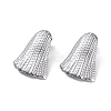 Non-Tarnish 304 Stainless Steel Stud Earrings EJEW-M250-02D-P-1