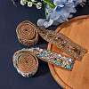 2 Strands 2 Styles Hotfix Resin Rhinestone Tape DIY-SZ0002-04-4
