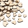 100Pcs MDF Sheets WOOD-G028-04-1