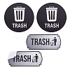 2 Styles PVC Self Adhesive Stickers DIY-GA0009-89-1