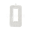 Rack Plating Brass Filigree Pendants KKC-K001-11P-2