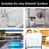 Flat Round PEVA Bathtub Non-Slip Stickers AJEW-CN0003-85B-4