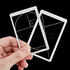 2Pcs 2 Styles Golden Ratio Plastic Fibonacci Composition View Finder AJEW-DR0001-86-1