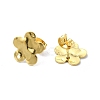 304 Stainless Steel Stud Earring Findings STAS-L024-003G-03-2