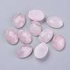Natural Rose Quartz Cabochons G-G760-A08-1