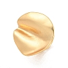 Matte Gold Alloy Adjustable Rings for Women RJEW-K260-07D-2