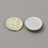 Resin Cabochons CRES-WH0001-49C-2