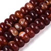 Dyed Natural Agate Beads Strands G-Q606-44B-01-2