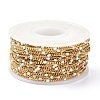 Ion Plating(IP) 304 Stainless Steel Enamel Curb Chains CHS-P013-01G-11-4