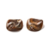 Opaque Acrylic Imitation Gemstone Beads OACR-G061-01F-2