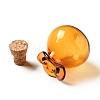 Lucky Bag Shape Glass Cork Bottles Ornament AJEW-A039-02C-3