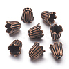 Tibetan Style Caps LS-TIBEB-00864-R-NR-1
