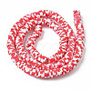 Handmade Polymer Clay Beads Strands CLAY-N008-010G-2