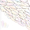 3 Styles Teardrop Shape Porcelain Mosaic Tiles PW-WGBCD43-38-1