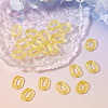 20Pcs Transparent Acrylic Quick Link Connectors OACR-TADJ0001-03K-3