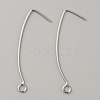 Brass Earring Hooks LS-KK-WH0044-141D-P-1