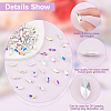 100Pcs Pointed Back Glass Rhinestone Cabochons RGLA-FG0001-05B-4