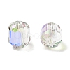 Electroplate Column Glass Beads EGLA-A043-02-FR01-2