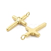 Ion Plating(IP) 316L Surgical Stainless Steel Cabochon Settings For Enamel Pendants STAS-D029-16G-2