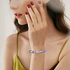 DICOSMETI 36Pcs 6 Styles 304 Stainless Steel European Beads STAS-DC0017-26-6