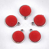 UV Plating Acrylic Charms FIND-T046-43A-06-1