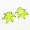 Transparent Acrylic Pendants X-PL711Y-3-1