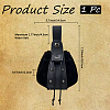 Viking PU Leather Drawstring Wallets with Antique Bronze Tone Iron Rivets AJEW-WH0816-099AB-02-2