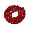 Opaque Solid Color Imitation Jade Glass Beads Strands LS-EGLA-A044-P4mm-D02-3