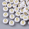 Plating Acrylic Beads X-PACR-R242-01B-1