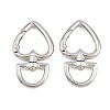 Zinc Alloy Swivel Clasps AL-CBAC079-11P-1