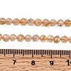 Natural Citrine(Heated) Beads Strands G-G155-B03-02A-7