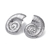 Non-Tarnish 304 Stainless Steel Stud Earrings EJEW-M250-02A-P-1