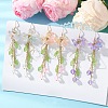 Synthetic Moonstone Dangle Earrings EJEW-JE06937-1