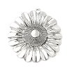 Tibetan Style Alloy Big Pendants TIBEP-F077-01A-1