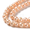 Natural Cultured Freshwater Pearl Beads Strands PEAR-E018-27-3