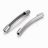 Tarnish Resistant 304 Stainless Steel Tube Beads STAS-H400-72P-2