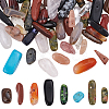 1 Strand Natural Mixed Stone Nuggets Beads Strands G-SC0003-19-1