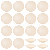 9 Pairs Polyester Round Bra Pads Inserts FIND-BC0019-24A-1